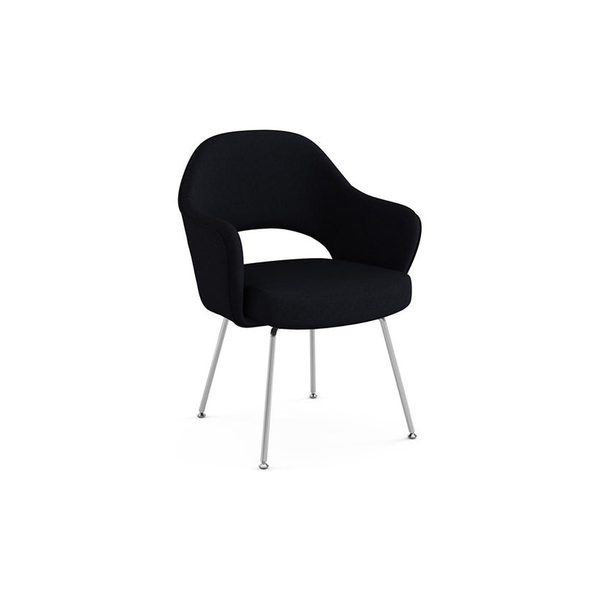 Cadeira de Braço Executive Saarinen com Pernas Tubulares