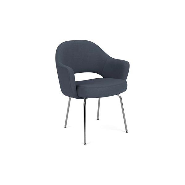 Cadeira de Braço Executive Saarinen com Pernas Tubulares