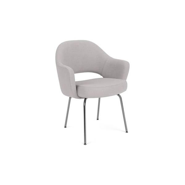 Cadeira de Braço Executive Saarinen com Pernas Tubulares