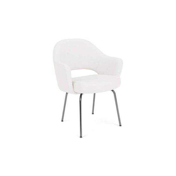 Cadeira de Braço Executive Saarinen com Pernas Tubulares